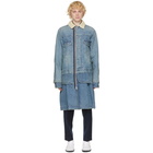 Sacai Blue Denim Coat