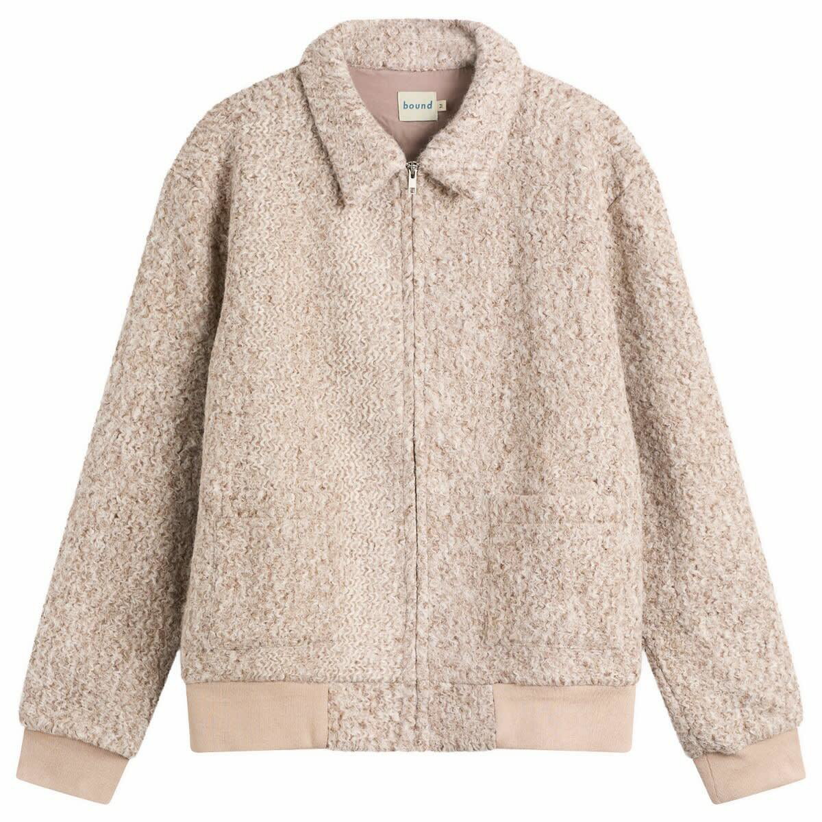 Bound Men's Cloud Textured Jacket in Oatmeal BOUND by Bond-Eye