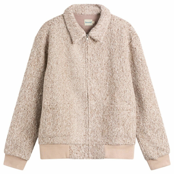 Photo: Bound Men's Cloud Textured Jacket in Oatmeal