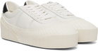 Balmain White Riff Low Sneakers