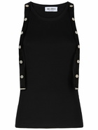 THE ATTICO - Jersey Ribbed Sleeveless Top