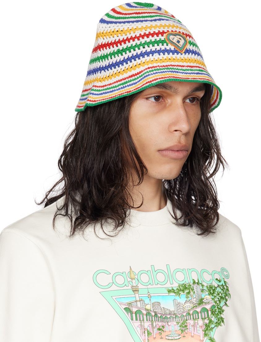 Casablanca Multicolor Scuba Bucket Hat Casablanca