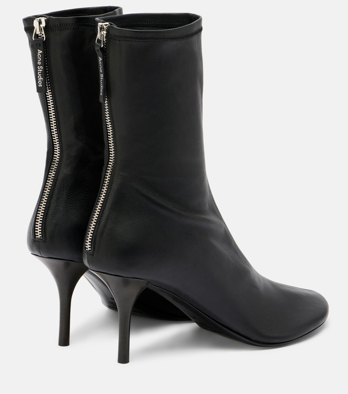 Acne Studios 75 leather ankle boots