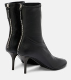 Acne Studios 75 leather ankle boots