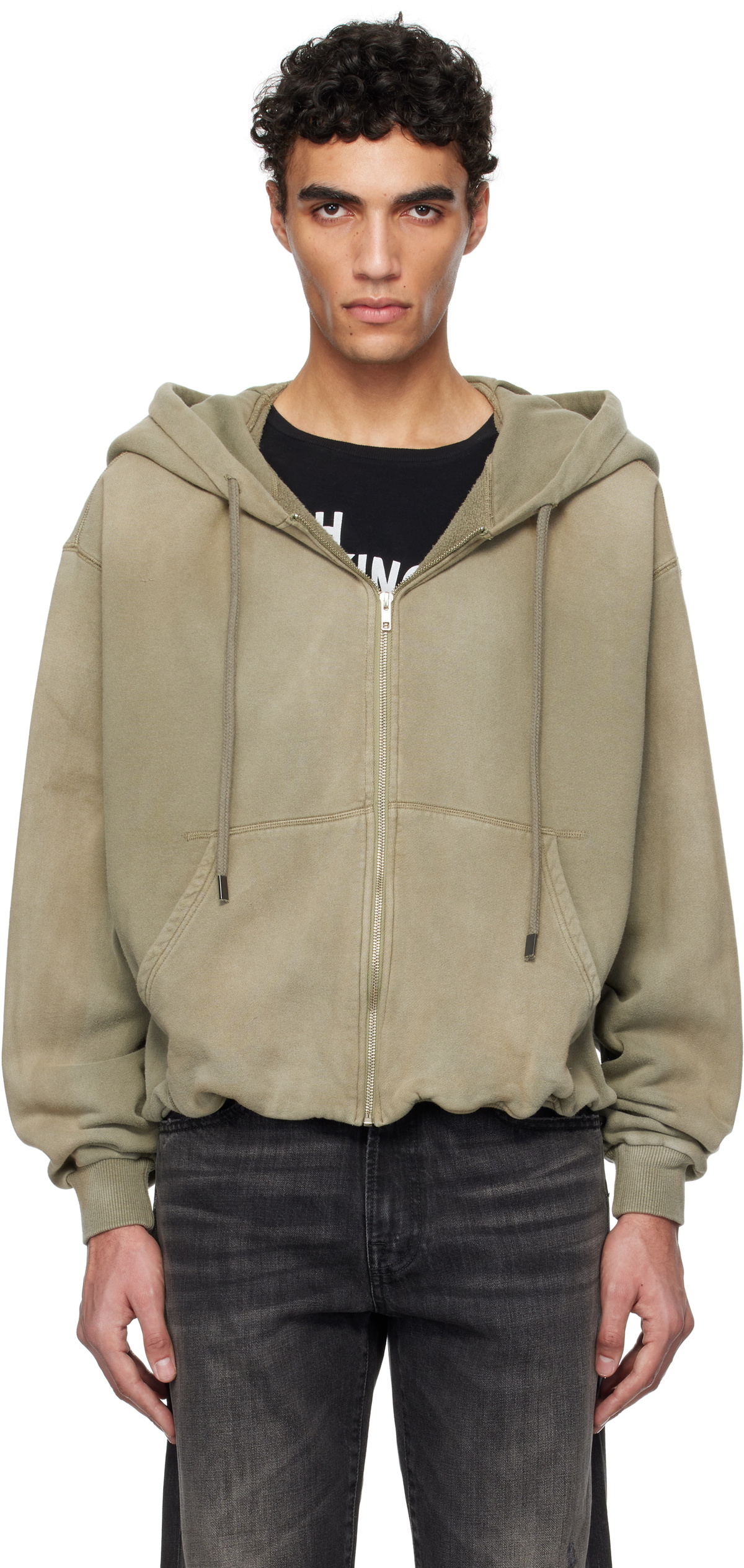 【JEMUT】★男女兼用★25SS LUNA RAGLAN BALLOON HOODIE ZIP UP Warehouse Lot 451 Raglan Freedom Sleeve Full Zip Hoodie
