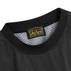 END. x Aries Moto Dodgem Airtex Long Sleeve Top in Black/Blue