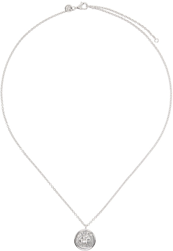 Photo: Tom Wood Silver Coin Pendant Necklace