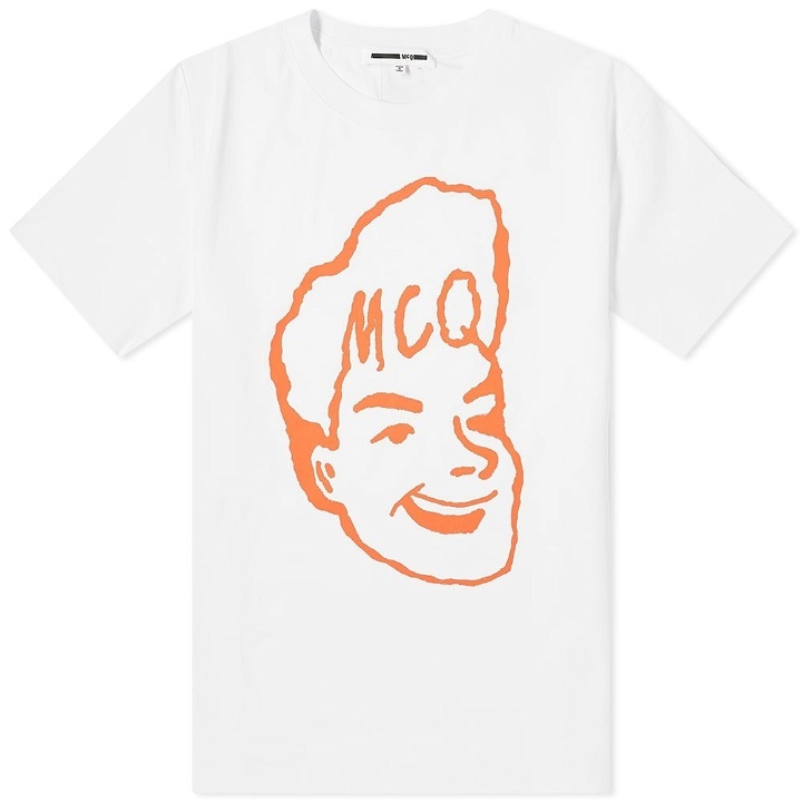 Photo: McQ Alexander McQueen Face Logo Print Tee