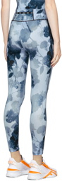 Fendi Blue Floral Leggings