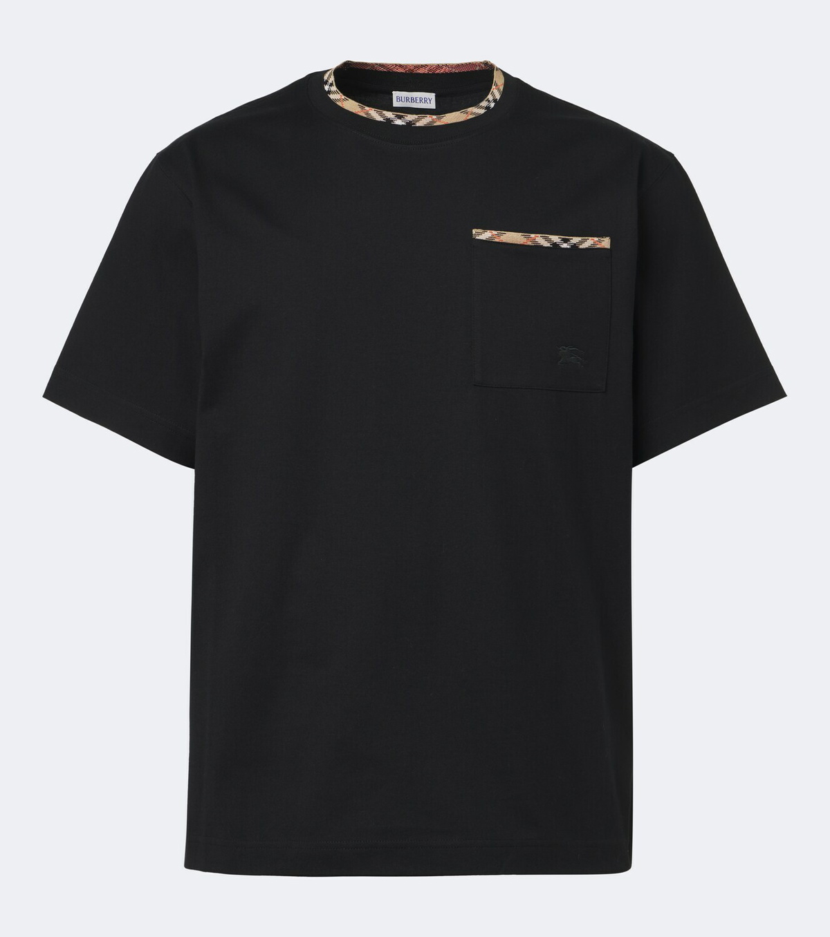 Burberry Burberry Check cotton jersey T-shirt