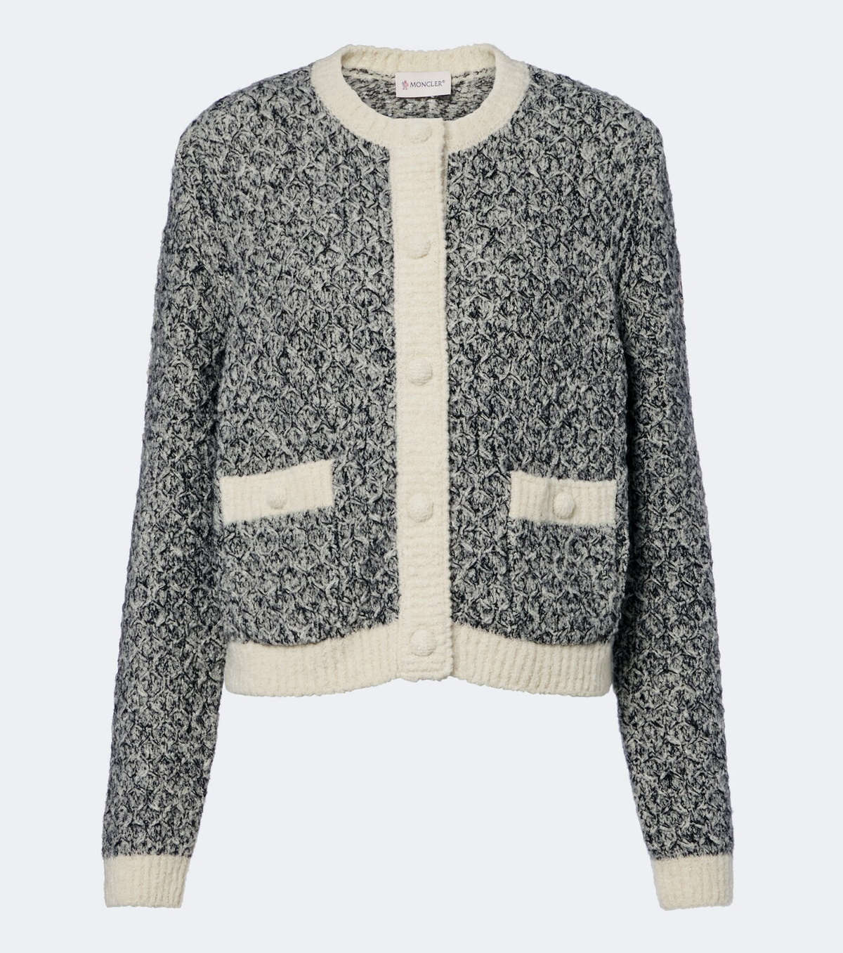 Moncler Wool and alpaca-blend cardigan