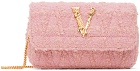 Versace Pink Mini Logo Bag