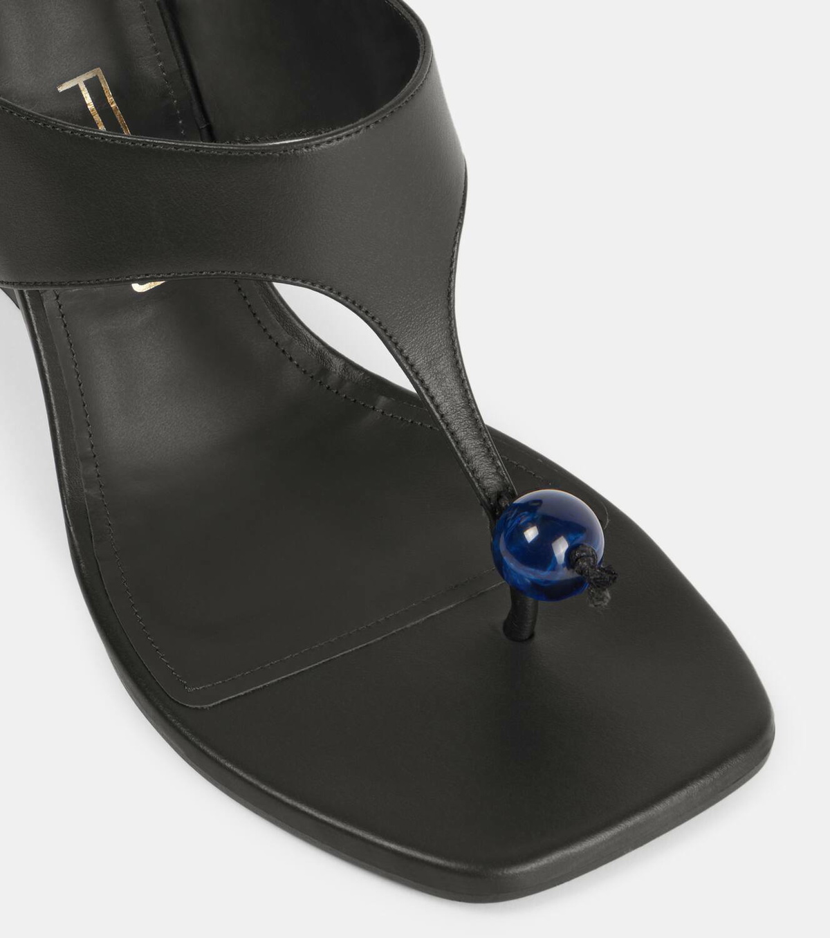 Etro 90 leather wedge sandals