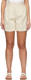 See by Chloé Beige Tailored Shorts