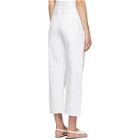 The Row White Hester Jeans