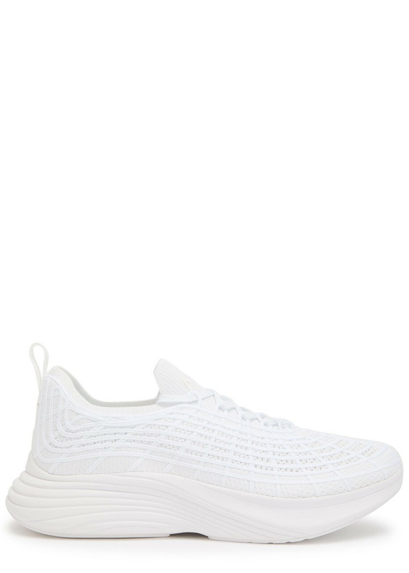 Photo: Athletic Propulsion Labs Techloom Zipline Knit Sneakers White