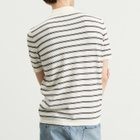 A.P.C. Men's Polo Shirt in Ecru/Black