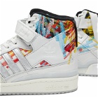 Adidas Men's Consortium x Jacques Chassaing Forum Hi-Top Sneakers in Crystal White/Core White