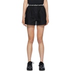 alexanderwang.t Black Logo Boxer-Style Shorts