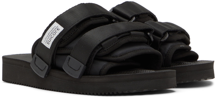 SUICOKE Black MOTO-Cab Sandals Suicoke