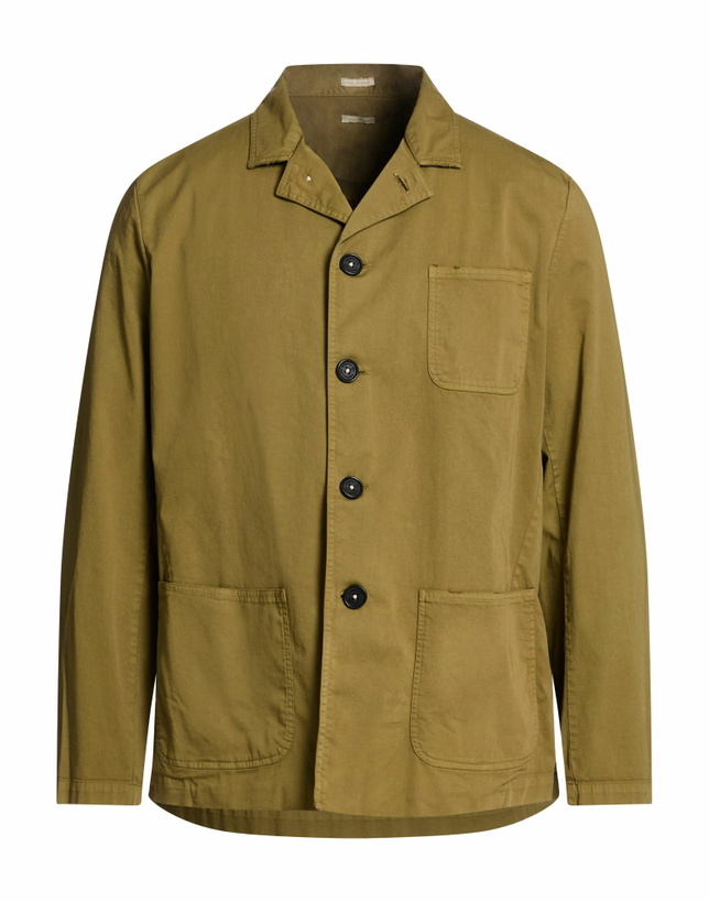 Photo: Massimo Alba Mens Jacket Military in Green