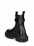 DOLCE & GABBANA - 50mm Brushed Leather Ankle Boots