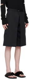 T/SEHNE SSENSE Exclusive Black Shorts