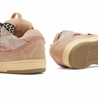 Lanvin Men's Curb Sneaker in Pale Pink