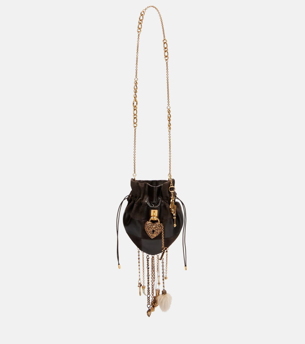 Chloé Château Treasures leather shoulder bag