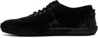 Marsèll Black Scatopelle Suede Sneakers