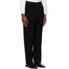 HOMME PLISSÉ ISSEY MIYAKE Black Tuxedo Pleats Trousers