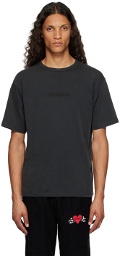 (di)vision Gray Embroidered T-Shirt