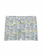 Bonpoint White Floral-Print Cotton Shorts
