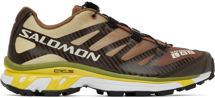 Photo: Salomon Brown & Beige XT-4 Sneakers