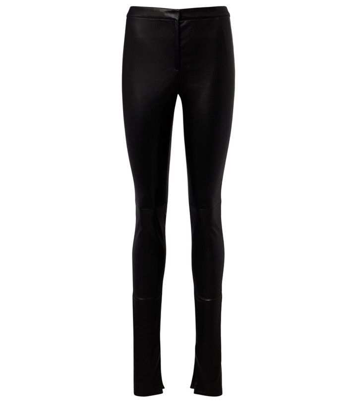 Photo: Gucci Leather skinny pants