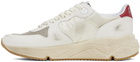 Golden Goose White Running Sole Sneakers