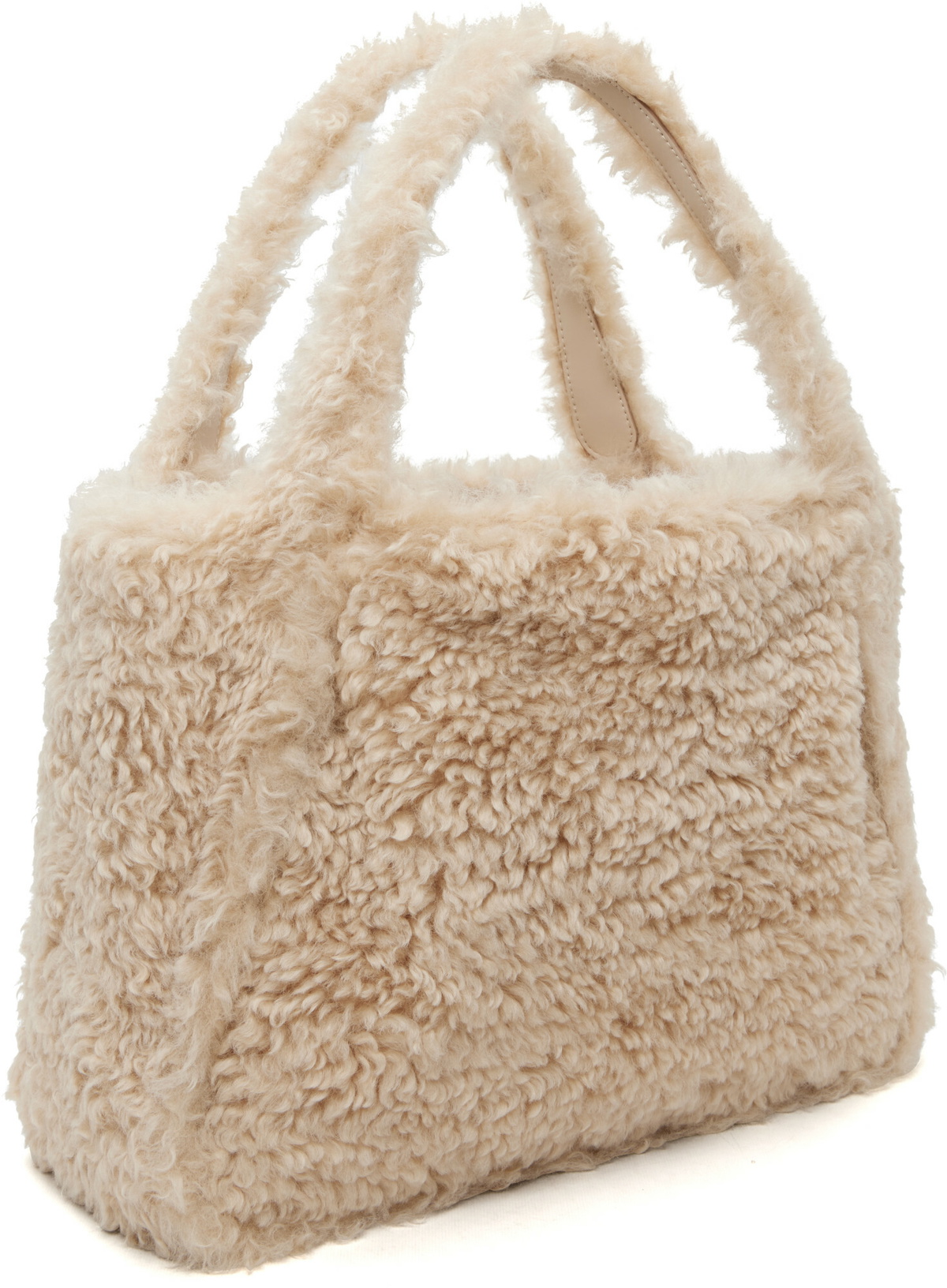 Stella McCartney Beige Large Logo Tote