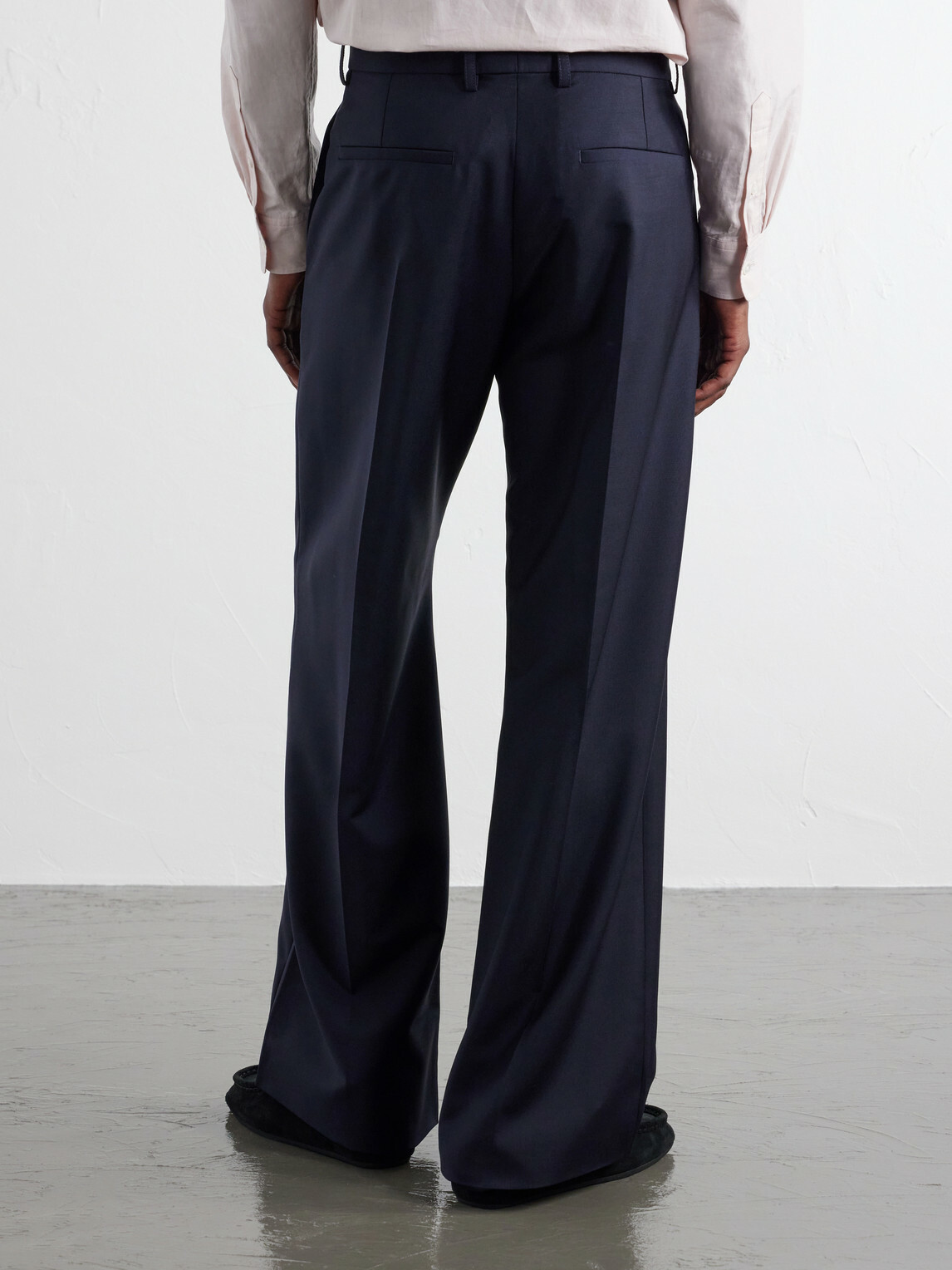 Jil Sander - Straight-Leg Wool and Mohair-Blend Trousers - Blue