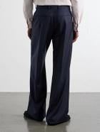 Jil Sander - Straight-Leg Wool and Mohair-Blend Trousers - Blue