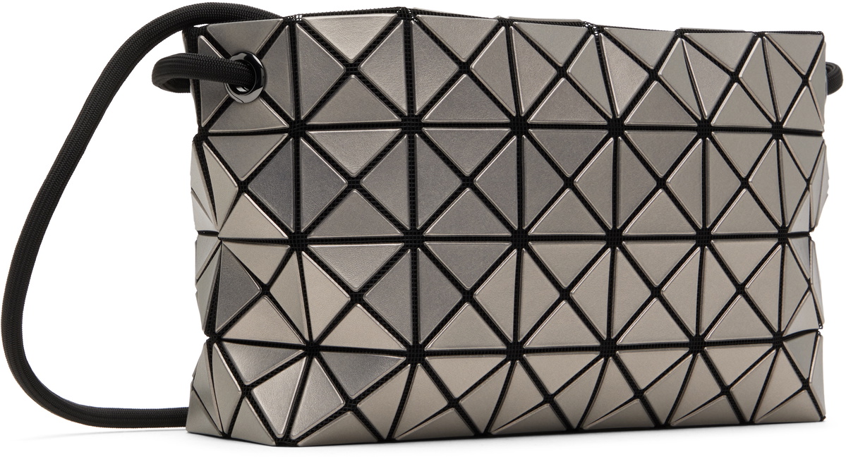 BAOBAO ISSEY MIYAKE ショルダーバッグ シルバー BAO BAO ISSEY MIYAKE Silver Loop Metallic Shoulder Bag Bao Bao