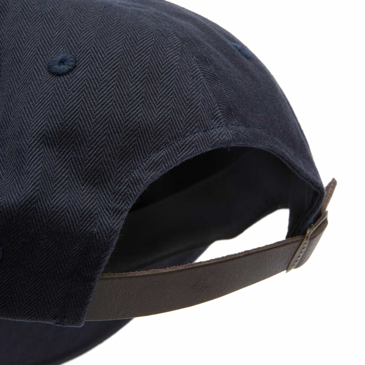 Beams Plus Men's 6-Panel Herringbone Cap in Navy Beams Plus