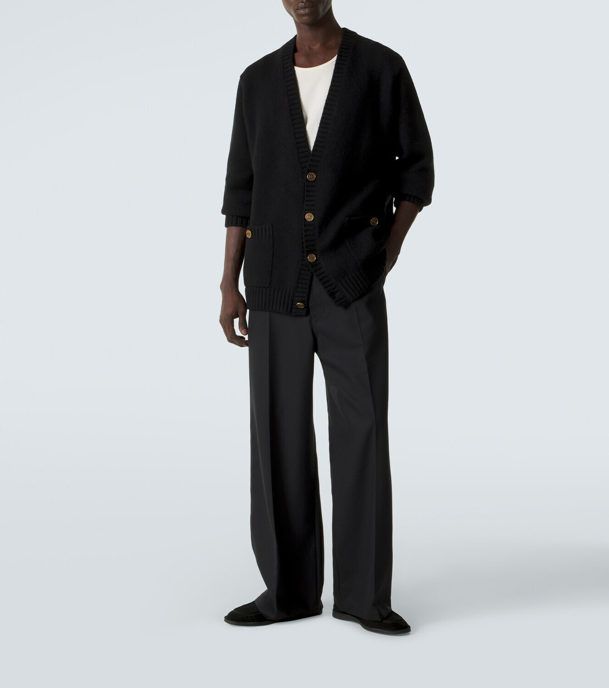 Dolce&Gabbana DG wool-blend cardigan