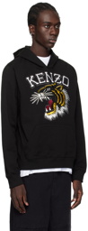 Kenzo Black Kenzo Paris Tiger Varsity Hoodie