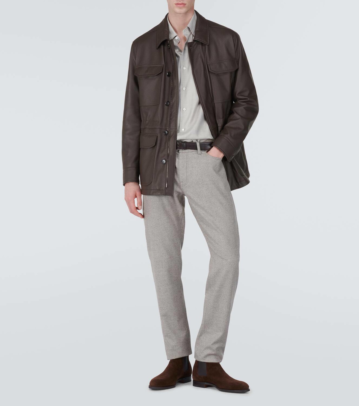 Brioni Leather jacket Brioni