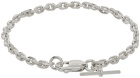 Martine Ali Silver Cable Chain Bracelet
