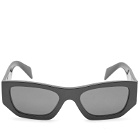 Prada Eyewear PR A01S Sunglasses in Black/Dark Grey