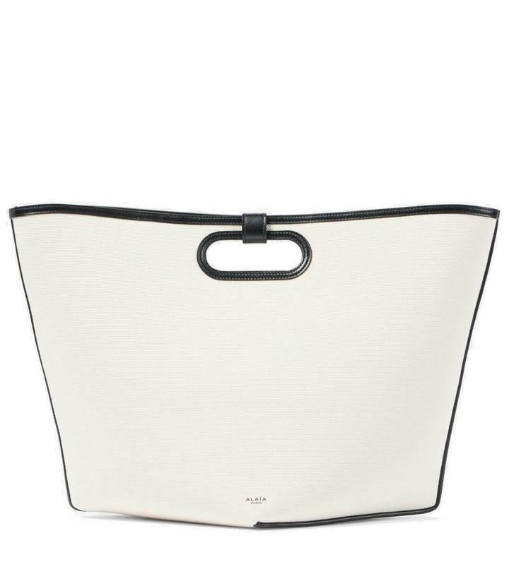 Photo: Alaïa Folded Large leather tote bag