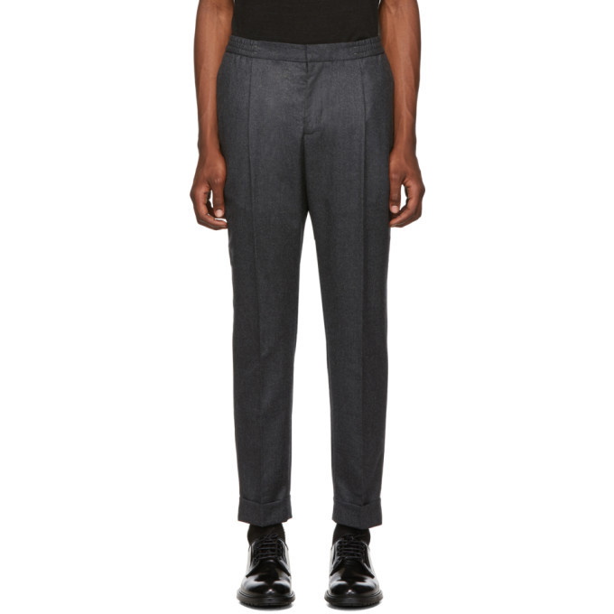 Photo: Officine Generale Grey Flannel Drew Trousers