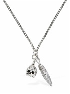 EMANUELE BICOCCHI - Feather & Skull Charm Necklace