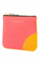 COMME DES GARCONS WALLET super fluo pouch Multicolor
